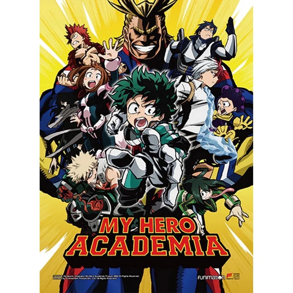 My Hero Academia Main Characters Group Licensed Poster Anime Manga Funimation